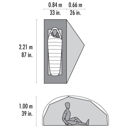 Wanderzelt MSR FreeLite 1