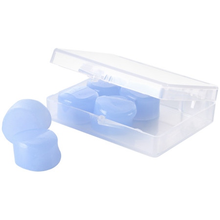 Ohrstöpsel LifeVenture Silicone Ear Plugs (3 Pairs) blau