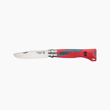 Messer Opinel N°07 Outdoor Junior rot