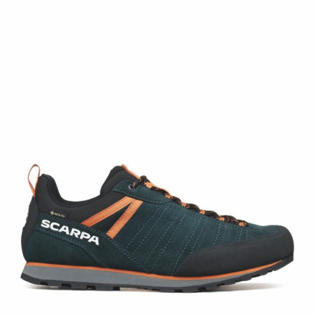 Herrenschuhe Scarpa Crux 2 Gtx grün/orange Petrol-Rust Orange Gore-Tex Bn