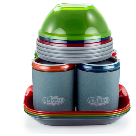 Geschirrset GSI Outdoors Infinity 4 Person Deluxe Table