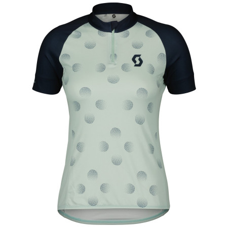 Damen-Radtrikot Scott Endurance 30 SS blau/grün dark blue/fresh green