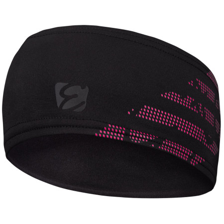 Damenstirnband Etape Stix schwarz/rosa černá/růžová