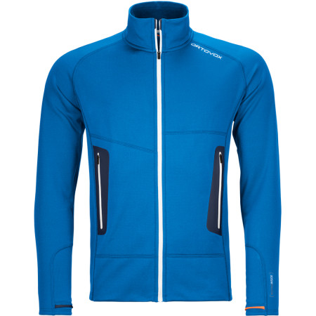 Herren-Sweatshirt Ortovox Fleece Light Jacket M 2023 blau SafetyBlue