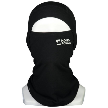 Kapuzenmütze Mons Royale Olympus Balaclava schwarz Black