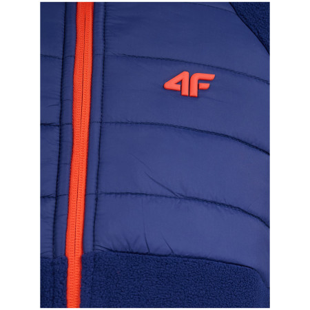 Kinder-Sweatshirt 4F Fleece M475 Cobalt
