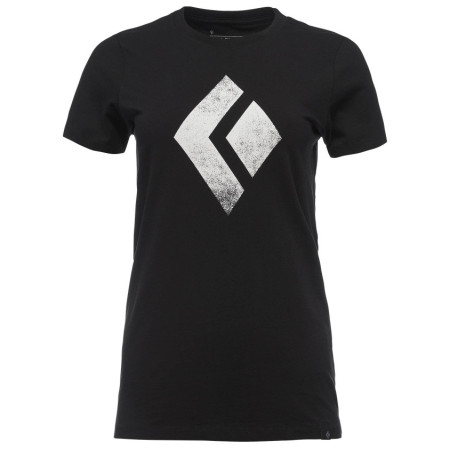 Damen-T-Shirt Black Diamond Chalked Up Tee schwarz Black