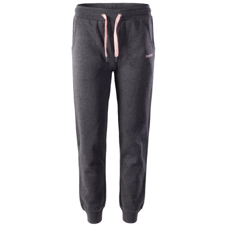 Damen-Jogginghosen Hi-Tec Lady Melian grau Dark Grey Melange/Impatiens Pink