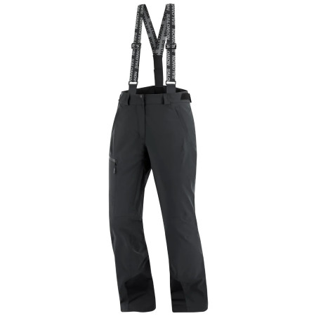 Damen-Skihose Salomon Brilliant Pant W schwarz DEEP BLACK
