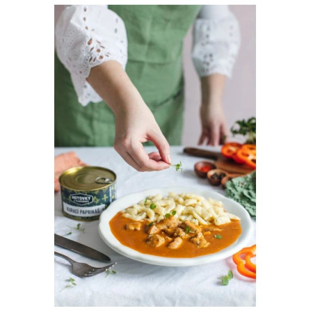Nahrung Hauptspeise Hotovky z plechovky Paprikahuhn 400 g