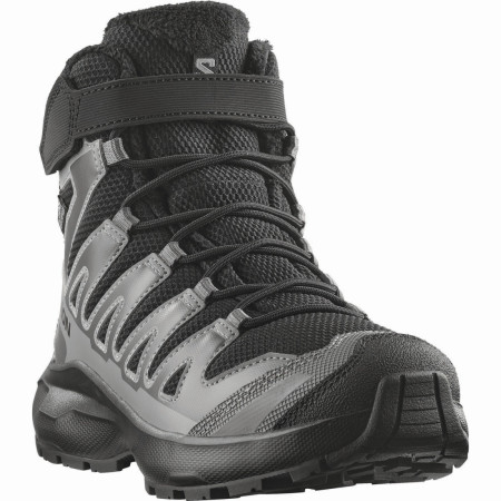 Kinderschuhe Salomon Xa Pro Winter Wp J Black-Castlerock-Cloudburst