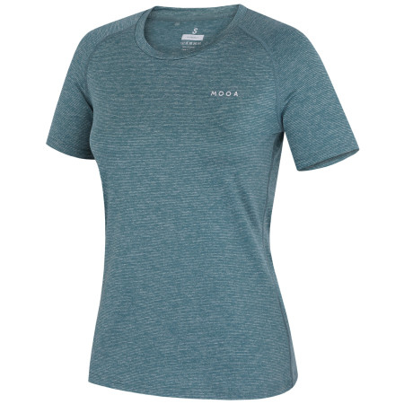 Damen-T-Shirt MOOA UV-Protect türkis deep teal