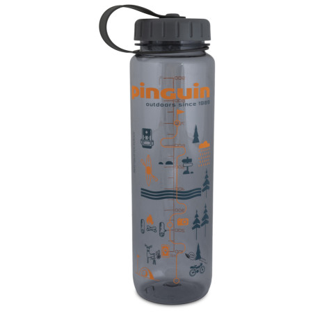 Flasche Pinguin Tritan Slim Bottle 1 l grau Grey