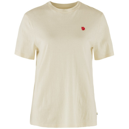 Damen-T-Shirt Fjällräven Hemp Blend T-shirt W beige/weiß Chalk White