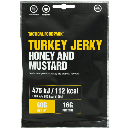 Trockenfleisch Tactical Foodpack Turkey Jerky Honey & Mustard