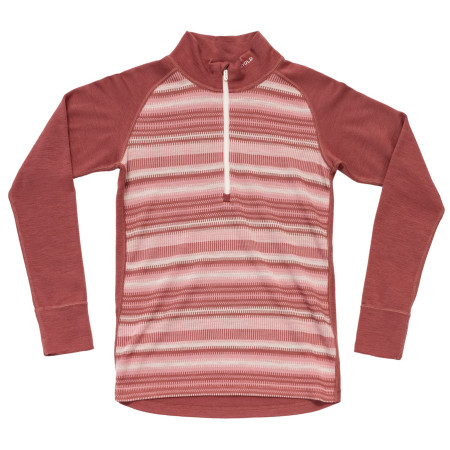 Damen Funktions-Sweatshirt Devold Signature Merino 230 Zip Wmn rot MARSALA