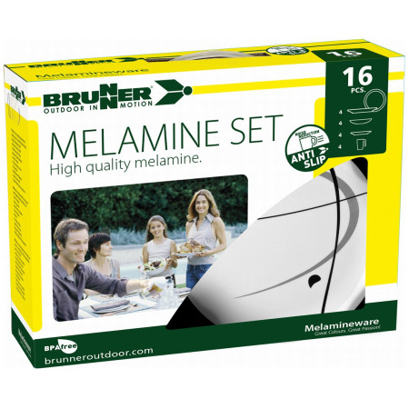 Geschirrset Brunner Melamine Set Serenade