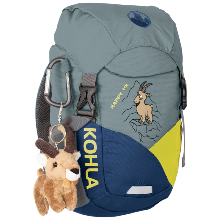 Kinderrucksack Kohla Happy 10l grau Stormy Sea