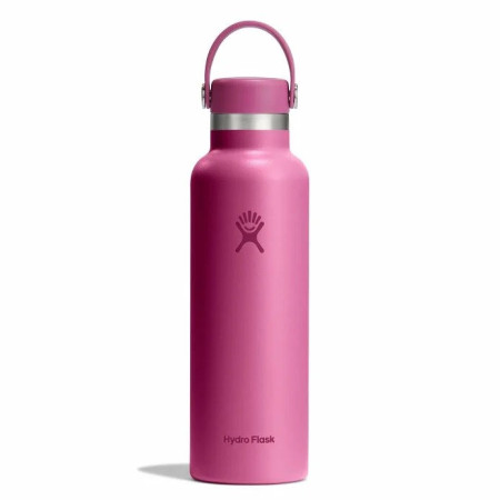 Thermoflasche Hydro Flask Standard Mouth 21 oz rosa/weiß reef