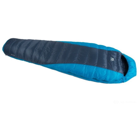 Daunenschlafsack Sir Joseph Paine II 600 170 cm dunkelblau turquoise