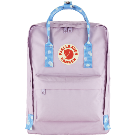 Rucksack Fjällräven Kånken 16 lila/grau Pastel Lavender-Confetti Pattern