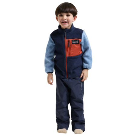 Kinder-Sweatshirt Didriksons Anten Kids Fullzip 2 Winter Blue