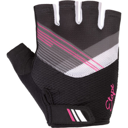 Damenhandschuh Etape Liana schwarz Black/Pink