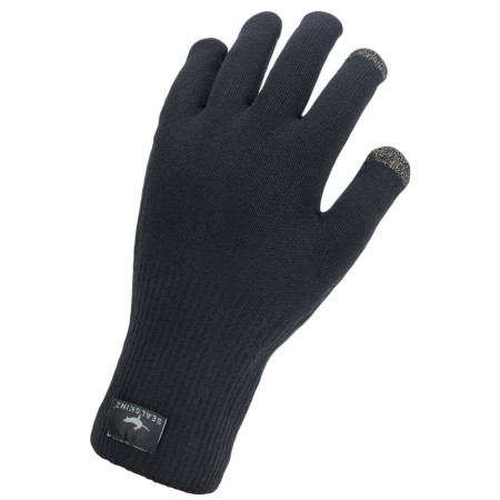 Wasserdichte Handschuhe SealSkinz Anmer 2023 schwarz/grau black