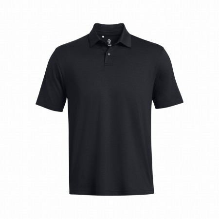 Herren-Funktionsshirt Under Armour T2G Polo Lb schwarz Black/White