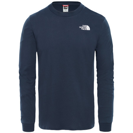 Herren-T-Shirt The North Face Simple Dome Tee Long Sleeve dunkelblau UrbanNavy