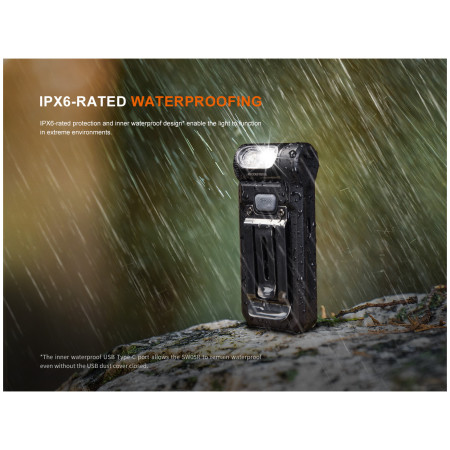 Taschenlampe Fenix SW05R-RED