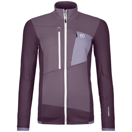 Damen Funktions-Sweatshirt Ortovox Fleece Grid Jacket W