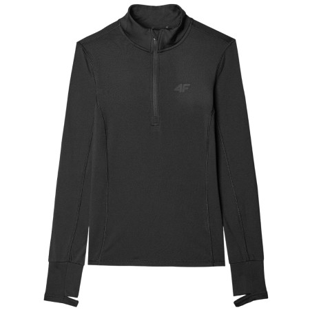 Damen Funktions-Sweatshirt 4F Brushed Underwear F079 schwarz DEEP BLACK