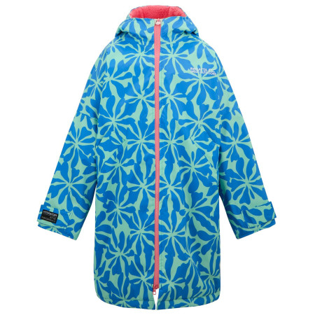 Wasserdichter Mantel Regatta Junior Waterproof Changing Robe SBluFlPiLem hellblau SBluFlPiLem