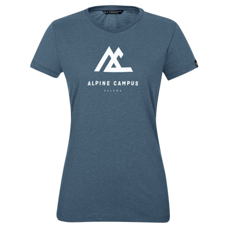 Damen-T-Shirt Salewa Alpine Campus Dry W T-Srt dunkelblau PremiumNavyMelange