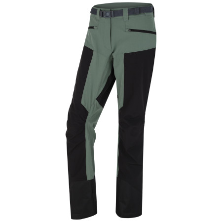 Damenhose Husky Krony L 2022 schwarz/grün green