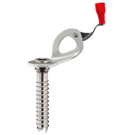 Eisschraube Petzl Laser Speed 10 cm silber