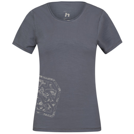 Damen-T-Shirt Hannah Zoey Il dunkelgrau asphalt