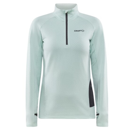 Damen-Funktionsshirt Craft CORE Trim Thermal blau/weiß Ice Melange