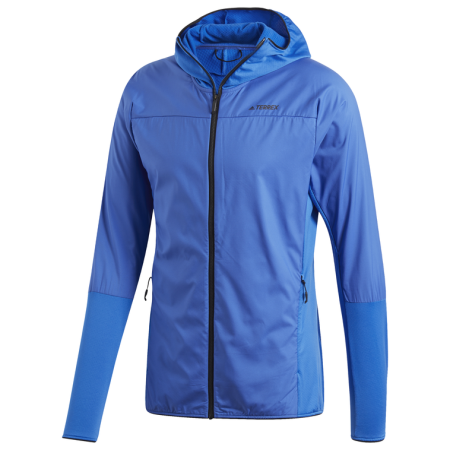 Herrenjacke Adidas Skyclimb Fl Jkt blau Shamlu/Blubea