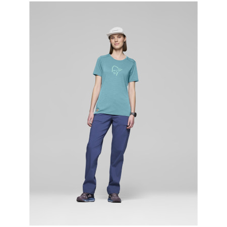 Damen-T-Shirt Norrona femund equaliser merino T-shirt