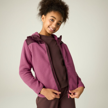 Kinder-Sweatshirt Regatta Myla Hybrid Jacket Fig/Violet