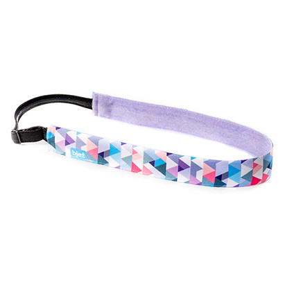 Stirnband Bjež stylová 25 mm blau/lila