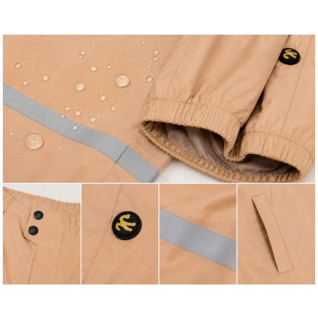 Wasserdichte Kinderhosen DucKsday Rainpants Londen/sand
