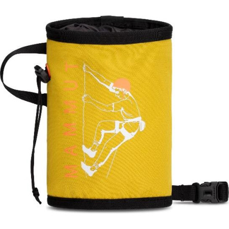 Kreidebeutel Mammut Gym Print Chalk Bag gelb 40204 - mello