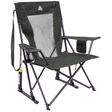 Campingstuhl GCI Comfort Pro Rocker XL schwarz Heathered Charcoal