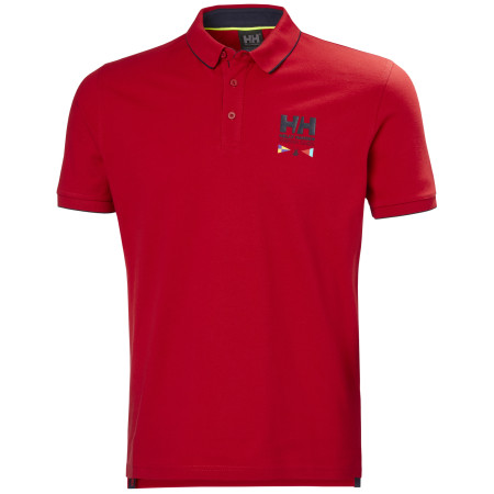 Herren-T-Shirt Helly Hansen Skagerrak Polo rot 162 Red