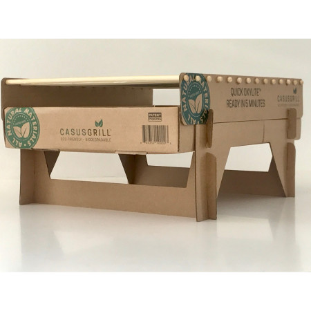Einweg-Grillschale CasusGrill Ökologischer Grill