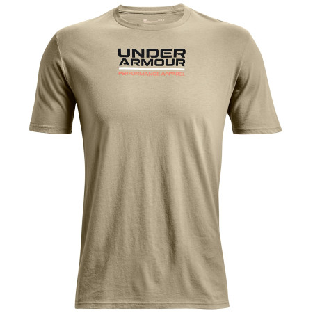 Herren-T-Shirt Under Armour Multicolor Logo SS grau Khaki Gray / / Black