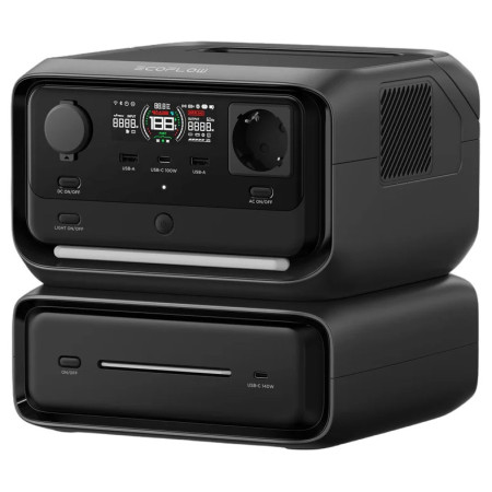 Aufladestation EcoFlow River 3 Plus - přídavná baterie 300